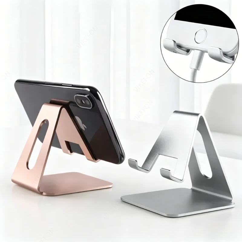 Soporte Universal para Tablet, Soporte Metálico de Escritorio para Teléfono Móvil, Compatible con Todos los Smartphones, iPhone, Xiaomi, Samsung Galaxy Tab, Soporte para Transmisión en Vivo