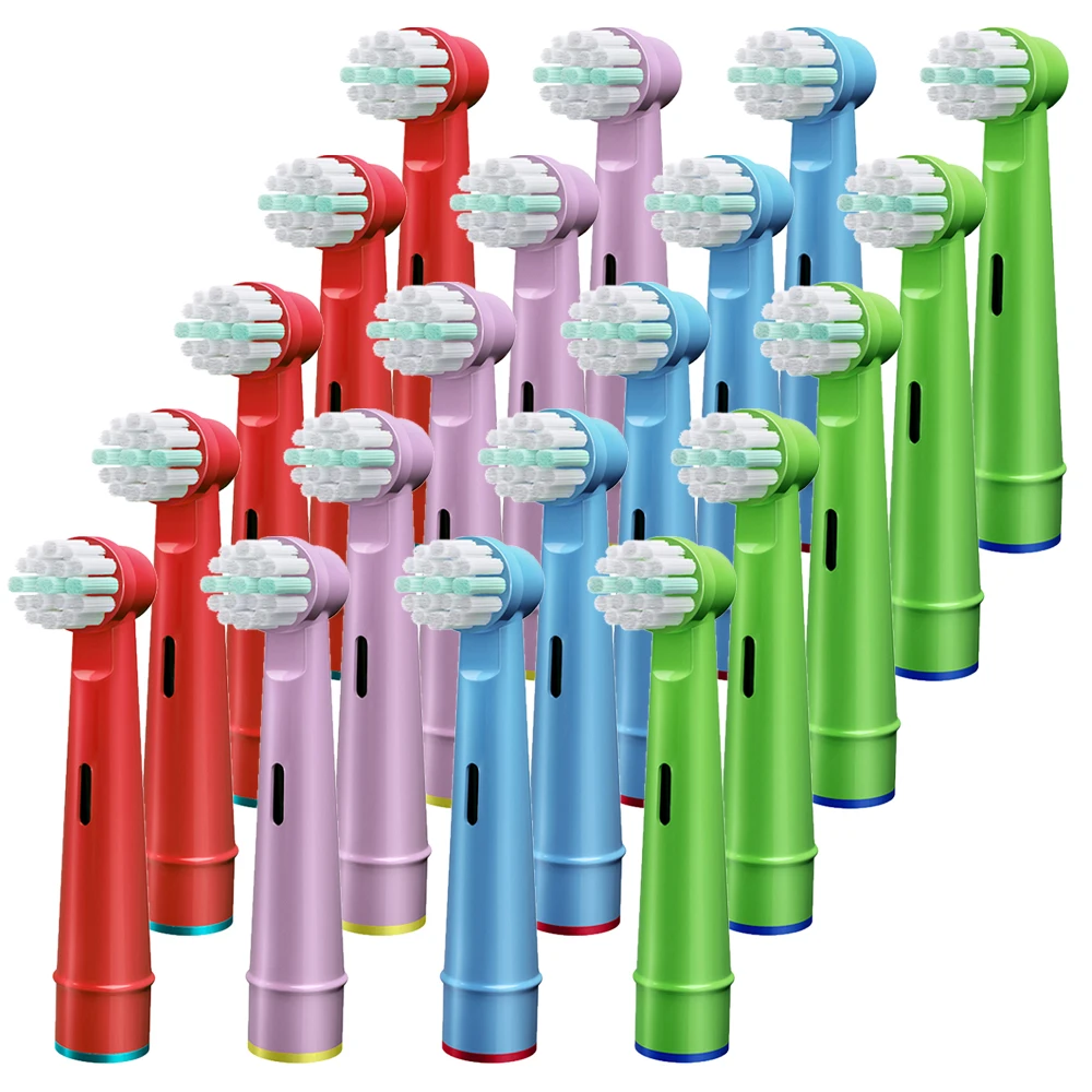 Professionele vervangende borstelkoppen compatibel met Oral B elektrische tandenborstel, borstelkopvervanging voor Pro 1000, 1500, 7000