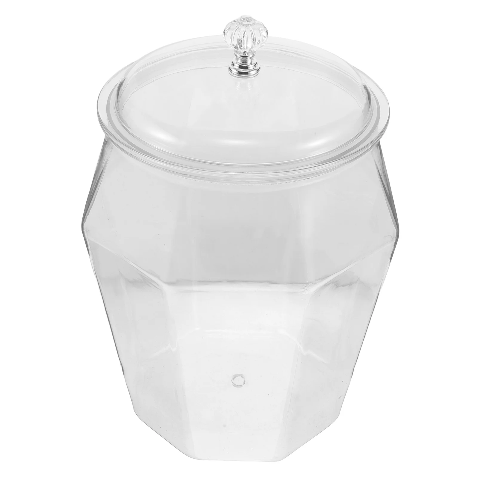 

7L Plastic Food Storage Jar Clear Airtight Pantry Organizer For Rice Cereal Flour Oatmeal Grain Container Sealed Lid Kitchen