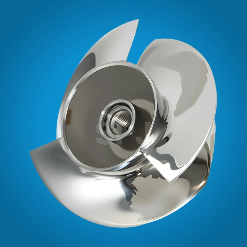 

Jet Ski Pump Impeller Pitch 11/15A High Quality Impeller 3 Blades Diameter 155.5mm for Seadoo Fish Pro 130 & 170 22 Tooth