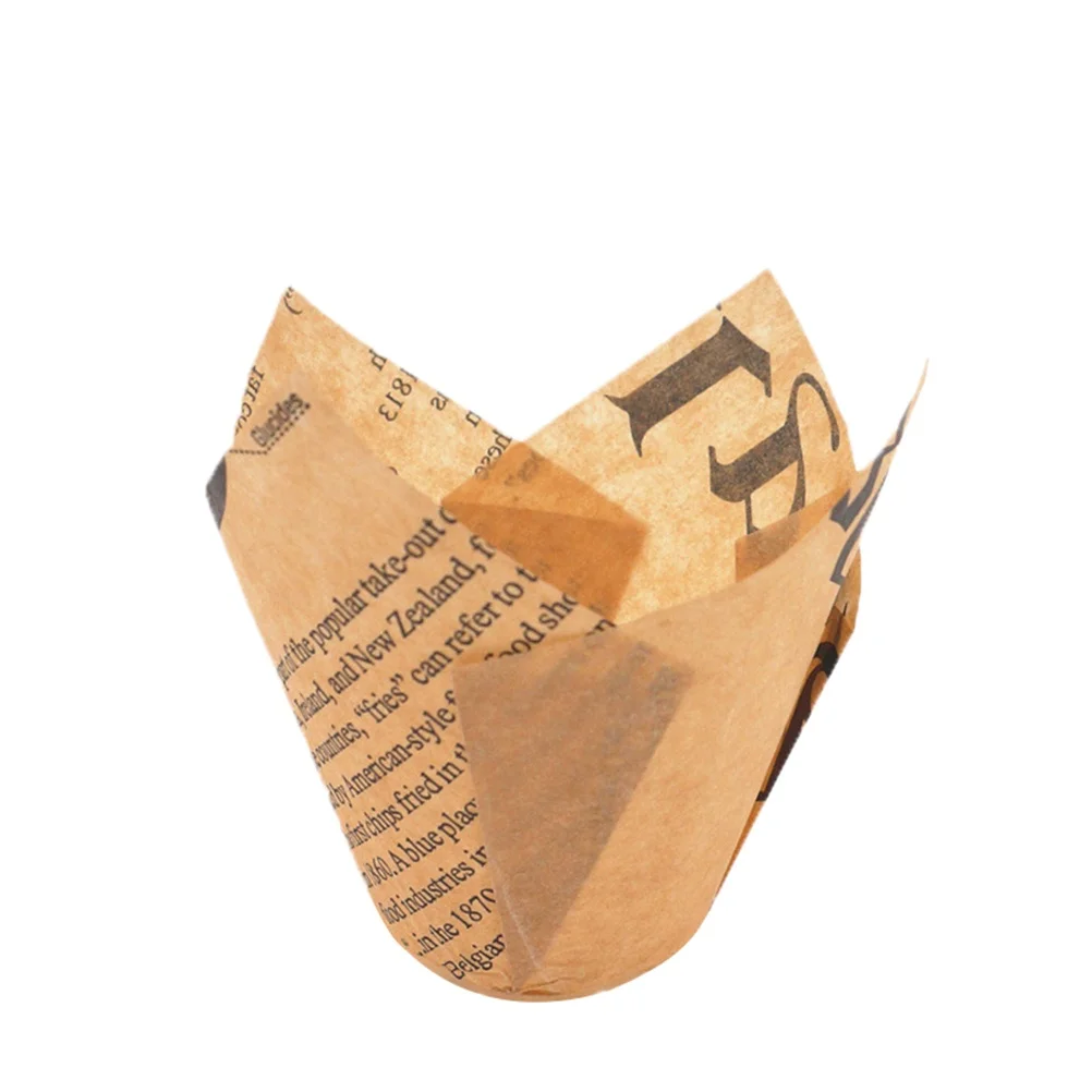 

50 pcs Thickened Paper Tray Cupcake Cases Cups Liners Wrappers Decorations Wedding Birthday Party Supplies Bakery Tools