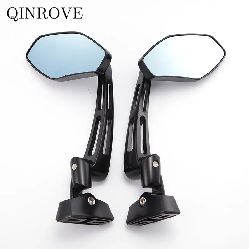 Motorcycle Rear Mirror Aluminum Alloy Sportbike Side Mirror For Kawasaki Ninja 250 500 ZX6R ZX7R ZX9R ZX10R  Yamaha YZF 600 R1