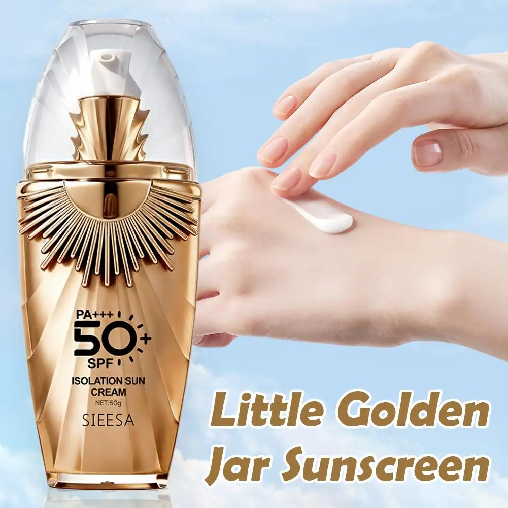 

SPF 50+ PA+++ Facial Sunscreen Ultra High Protection Oil Control Waterproof Sun Block For Outdoor Daily Skin Care
