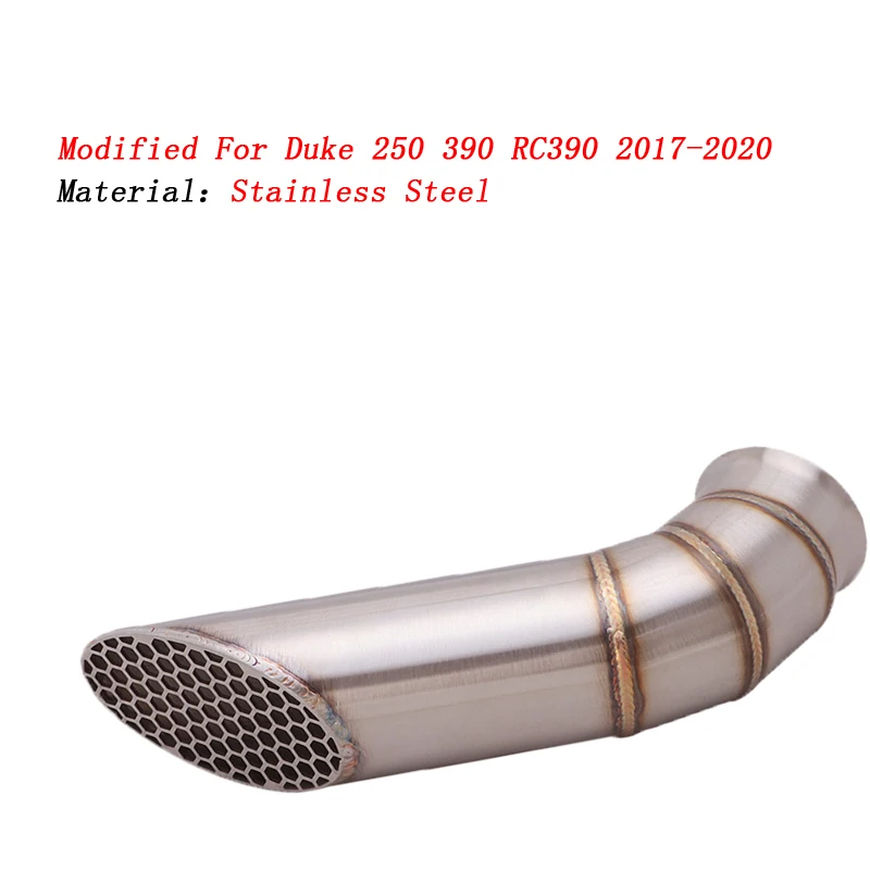 Motorcycle Modified Exhaust Muffler Moto Escape Pipe Stainless Steel Without DB Kille For Super Duke 250 390 RC390 2017-2020