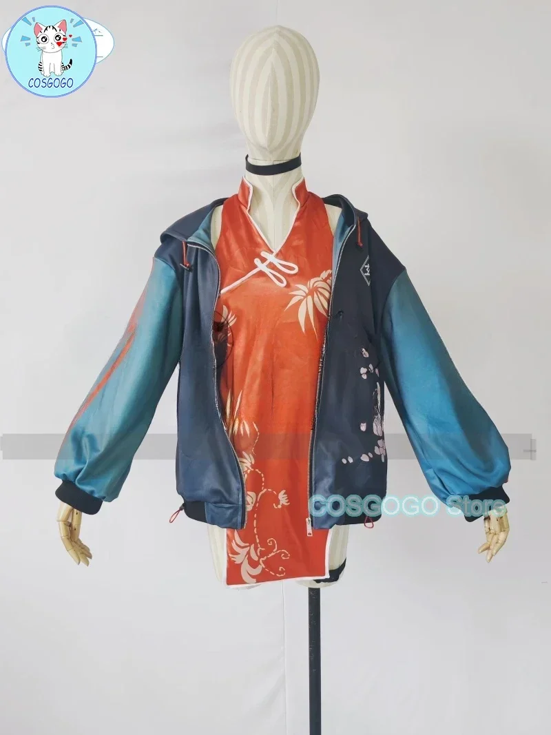 COSGOGO [Customzied] Game Blue Archive Reijo Cosplay Costume Halloween Outfits Women Cheongsam