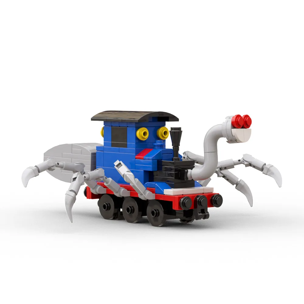 Charles Choo Choo Spider Train Building Block Toy Horror Game Bus Eater Figure Doll Monster Animal Figures Bricks Model Kid Gift