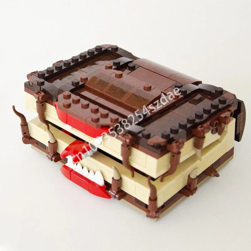 

364PCS MOC Motorised Monster Book of Monsters Models Building Blocks Creative Assembly Educational Brick Toys Gifts