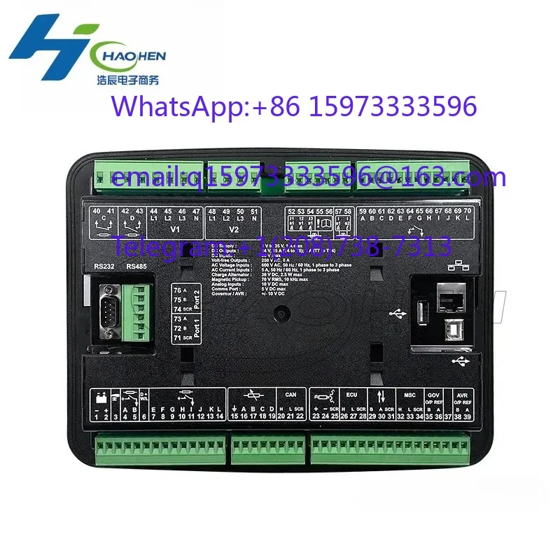 DSE8610MKII Controller and Parallel Generator Set Module DSE7510/DSE8620 for Industrial Power and Control Applications
