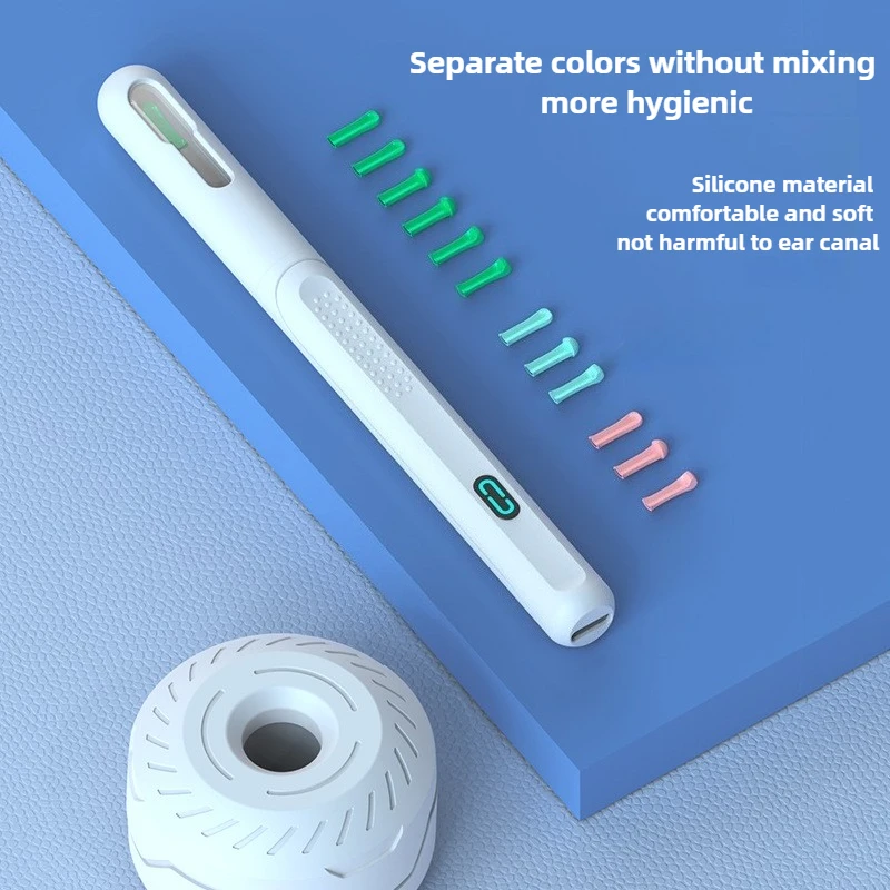 منظف الأذن مع مجموعة الكاميرا الأذن العصي منظار الأذن USB C شحن المنظار الشمع أداة إزالة الصواميل Earpick كاميرا صغيرة مجموعة تنظيف الأذن