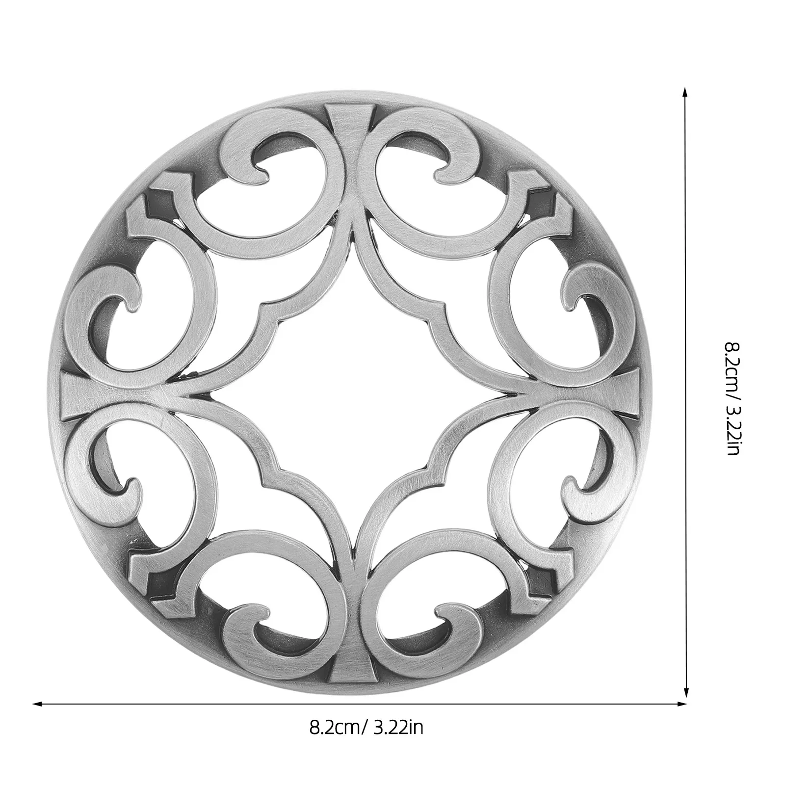 Hollow Design Snuffer Lid Zinc Alloy Cover for Standard Jars Decorative Topper Holiday Home Ambiance 8.2 3.2 Inch