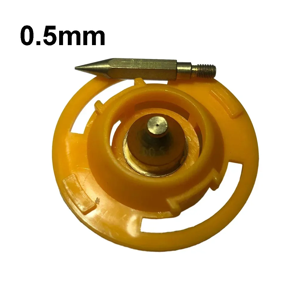 Imagem -04 - Bicos de Pulverizador de Tinta Pulverização Fácil 0.5 1.0 1.5 1.8 2.0 2.5 Substituição de Bico de Pintura Elétrica para Pulverizadores de Tinta Aerógrafo Peça