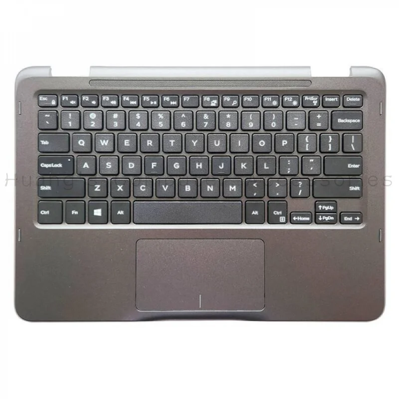 Новый верхний корпус (C-чехол) с тачпадом SS+ для ноутбука Dell Chromebook 11 3180 (модели 08RNGX, 8RNGX)