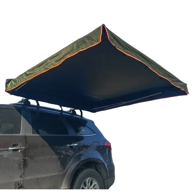 Heavy-duty  4x4 4wd Offroad Easy Setup Auto Retractable Vehicle Car Side Awning for Camping