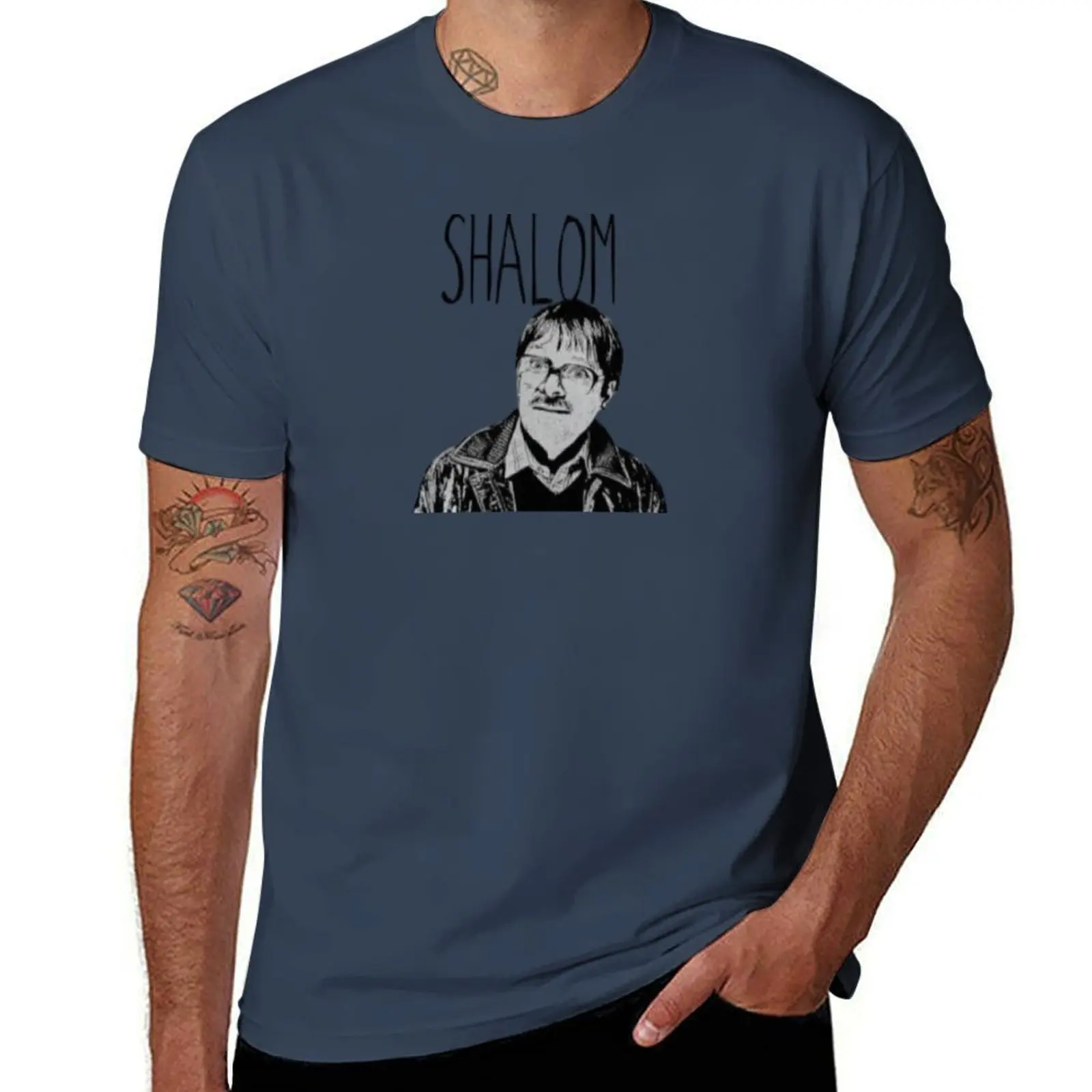 

SHALOM -  - JACKIE T SHIRT FRIDAY NIGHT DINNER JIM FUNNY PARODY T-Shirt t shirt men 100% cotton luxury brand T-Shirt