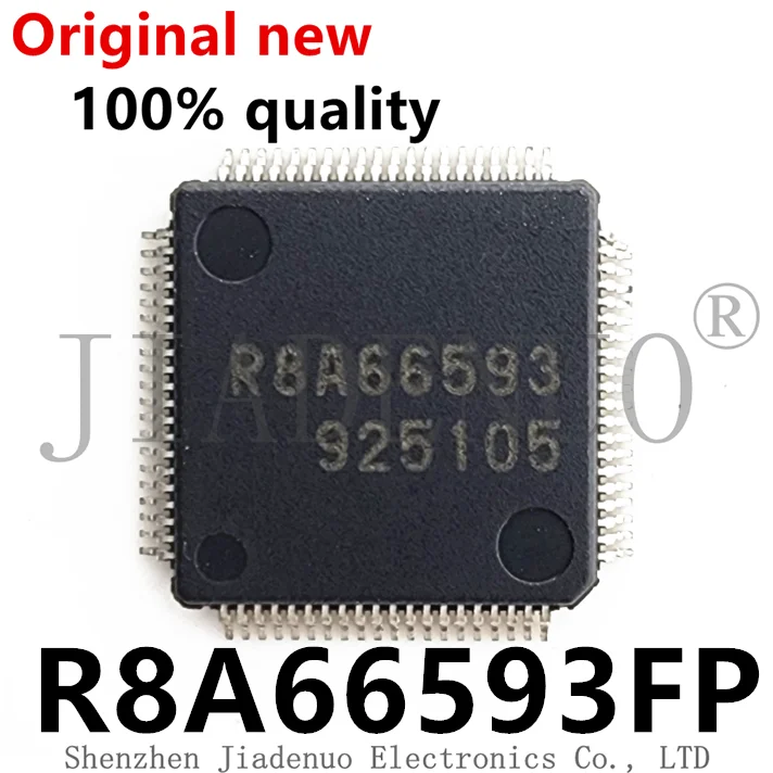 

(1-2pcs)100% original New R8A66593FP QFP80 Chipset