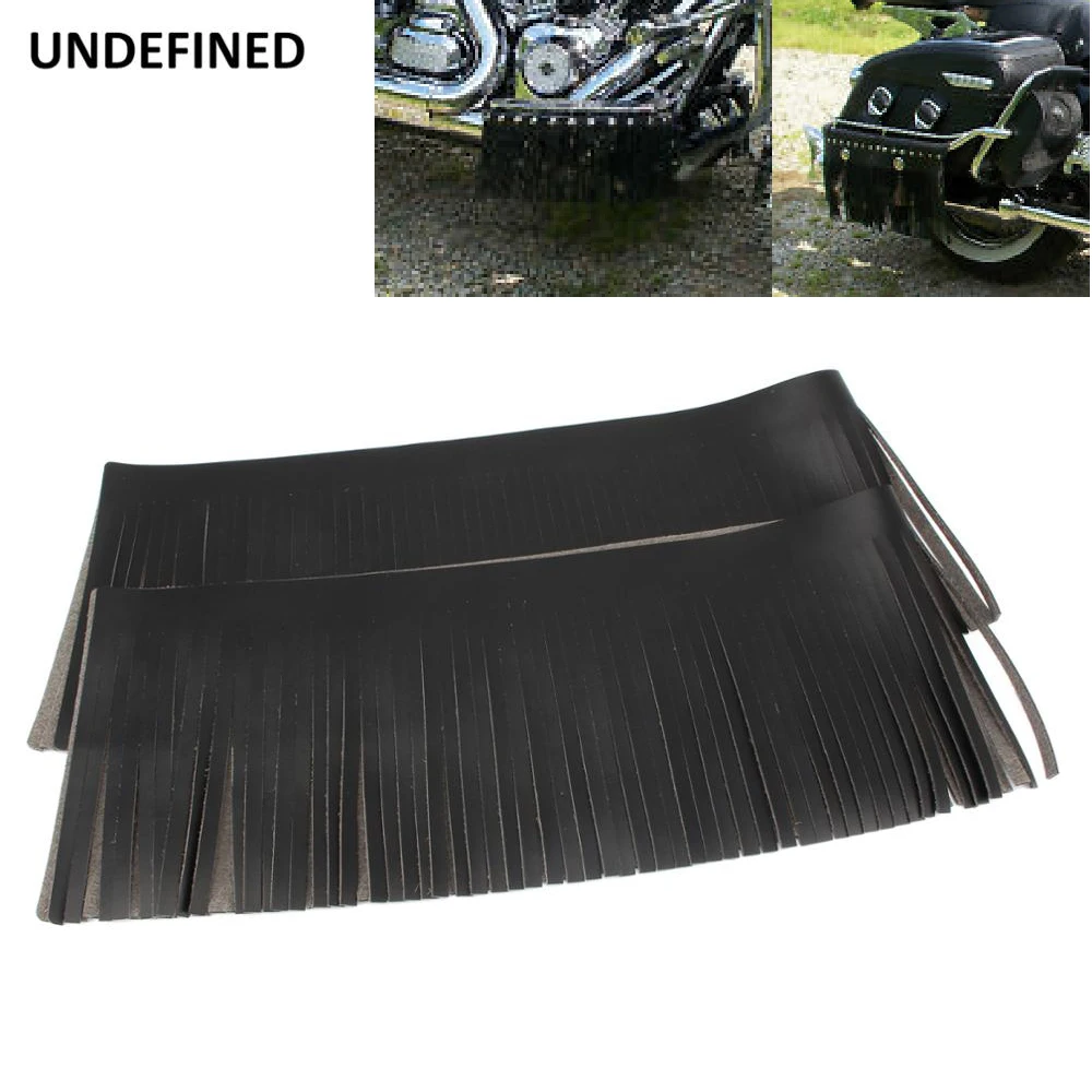 Dla Harley Indian Chief Classic Cafe Racer siedzisko motocyklowe sakwa frędzle deska podłogowa rzemieślnicza torebka skórzane akcesoria z frędzlami