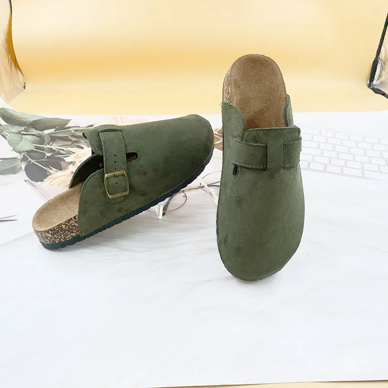 

Classic Woman Clogs Slippers Cork Antislip For Outdoor Slippers With Arch Support