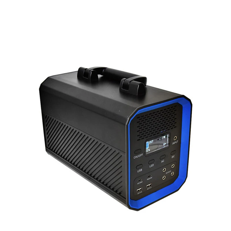 600W LiFePO4 Battery Multi-Function Power Bank Solar Portable Power Station For Outdoor Camping House Travel Emergency