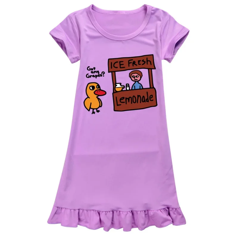 AIAI 2025Got any uva Ragazze vestono Pigiami dei cartoni animati Abbigliamento per la casa per bambini Abbigliamento Abbigliamento per bambini Abiti estivi Compleanno per bambini