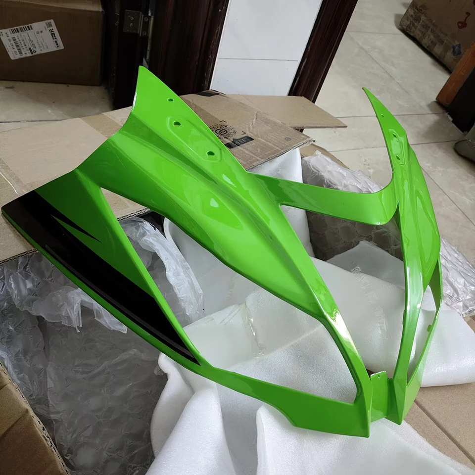 Motorcycle Carbon Front Nose Fairing Headlight Cover Cowl Panel
