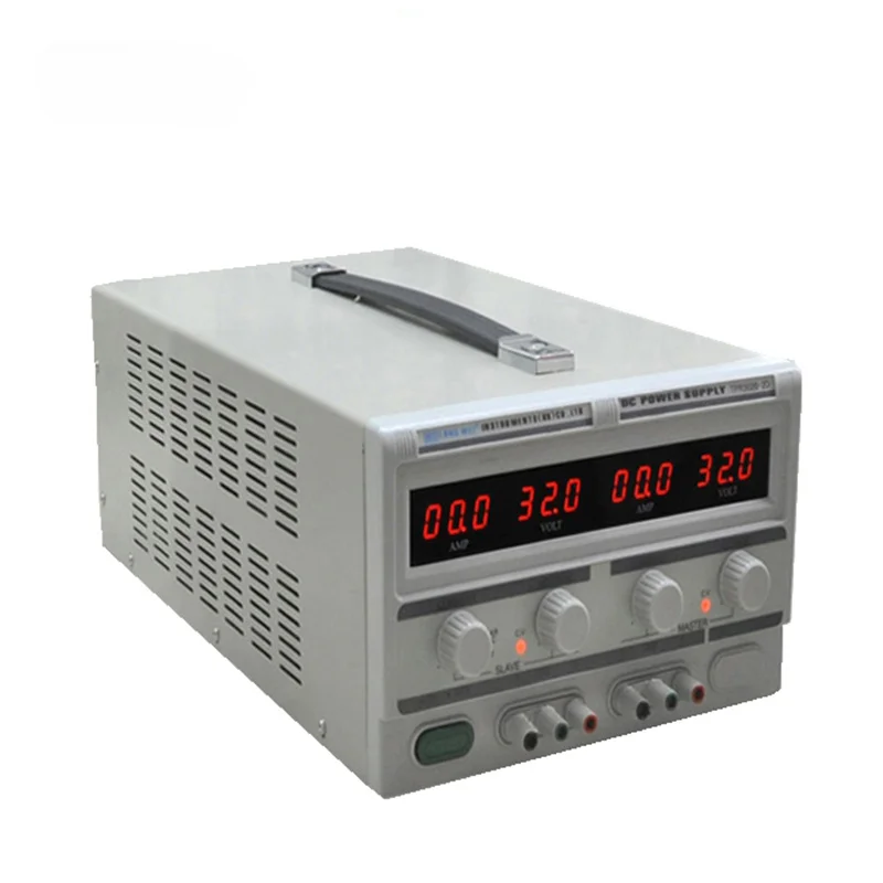 

TPR-3020-2D 30V 20A Precision Digital Adjustable DC Linear Power Supply Multi Channel Output Lab Test