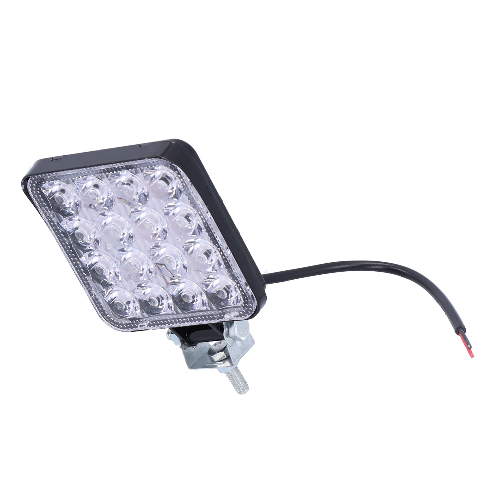 16LED Work Light 48W IP68 impermeabile Tetragonum modifica universale per moto Auto