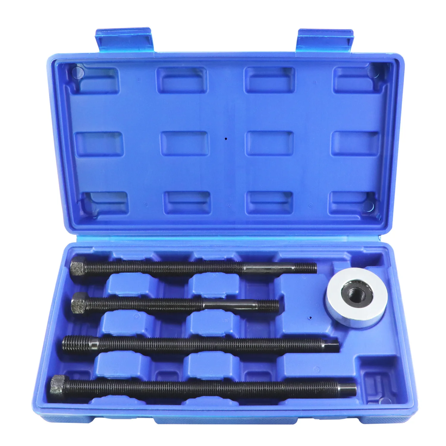 

Suitable for 5-piece set of harmonic balancer engine crank pulley puller long arm harmonic removal and installation tool