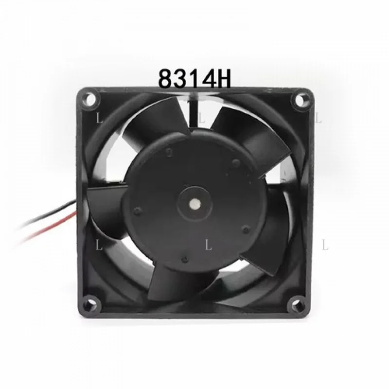 

L for Ebm-paps Axial fan 8314H 24VDC 6W 0.25A 80*80*32mm 250mA 80m3/h Server radiator