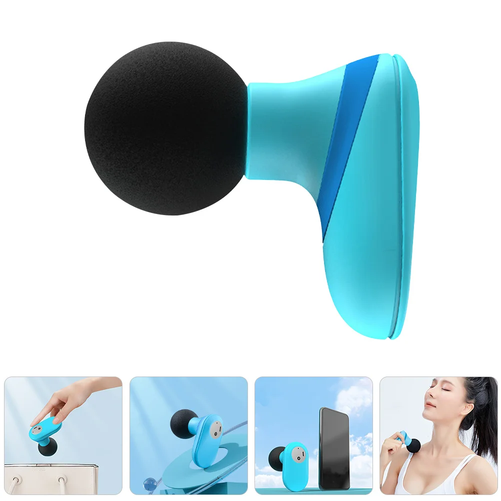 

Handheld Small Electric Body Massage Device Portable Neck Muscle Relaxing Tool 6 Gear Adjustable Deep Tissue Massage Tool