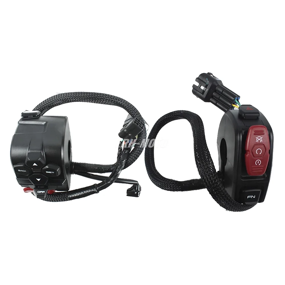 

For CFMOTO 675SR-R 675SR R 675SS Motorcycle Original Handle Switch ASSY Original Handle Switch Active Horn Ignition Headlight