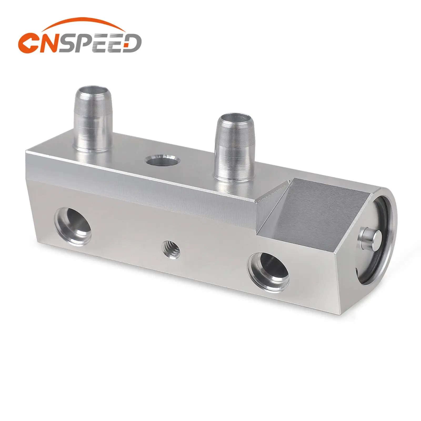 

CNSPEED Silver Trans Cooler Thermal Bypass Valve For 2014-2020 Cadillac CT6 Chevrolet Silverado GMC Sierra OEM 86774933 85585333