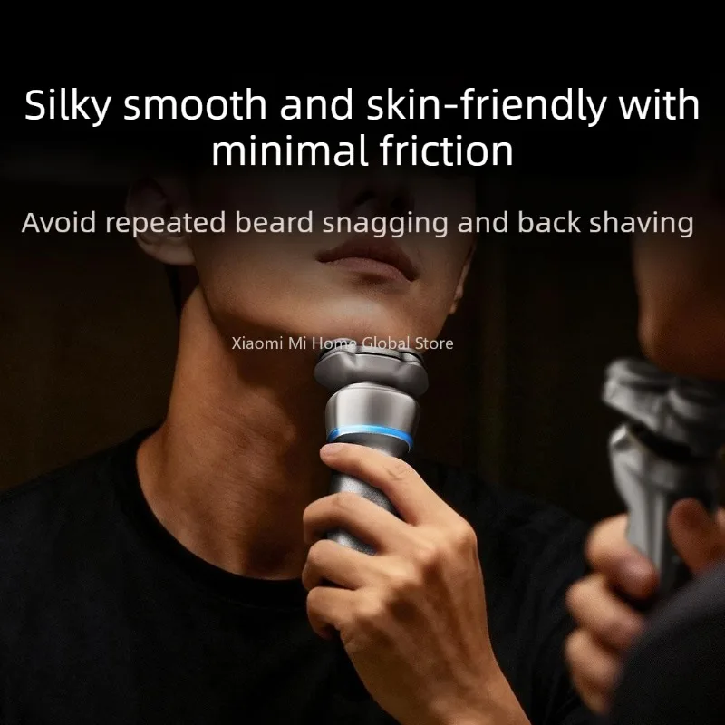 MIJIA Electric Shaver Pro Replacement Blade 360° Floating Head Dual Ring Lock Mijia Electric Shaver Pro Replacement Heads New view 4