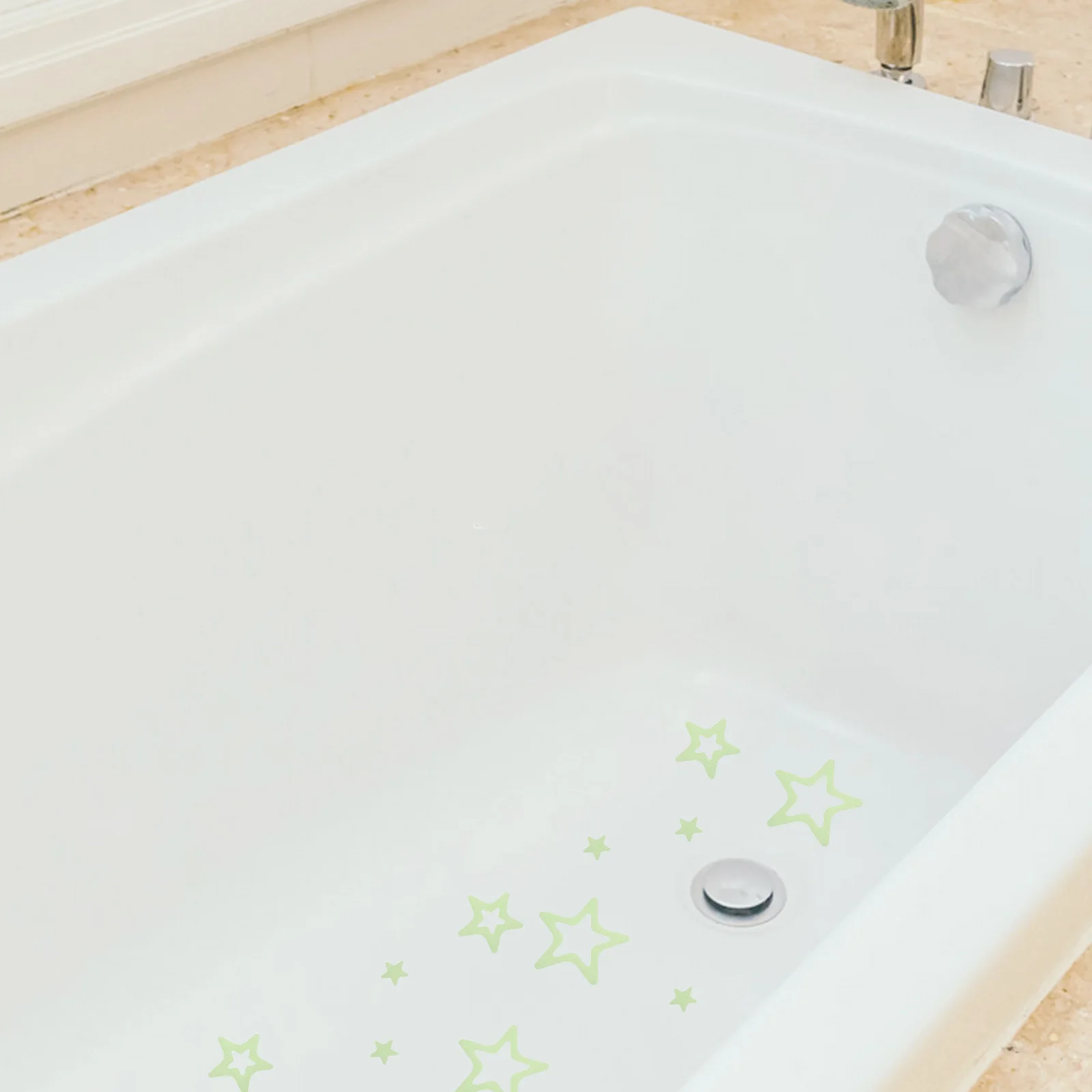 

12Pcs Non-Slip Bathtub Stickers Waterproof Star Shape Shower Decals Self-Adhesive Bathroom Floor Grips Anti Slip Tub Stickers