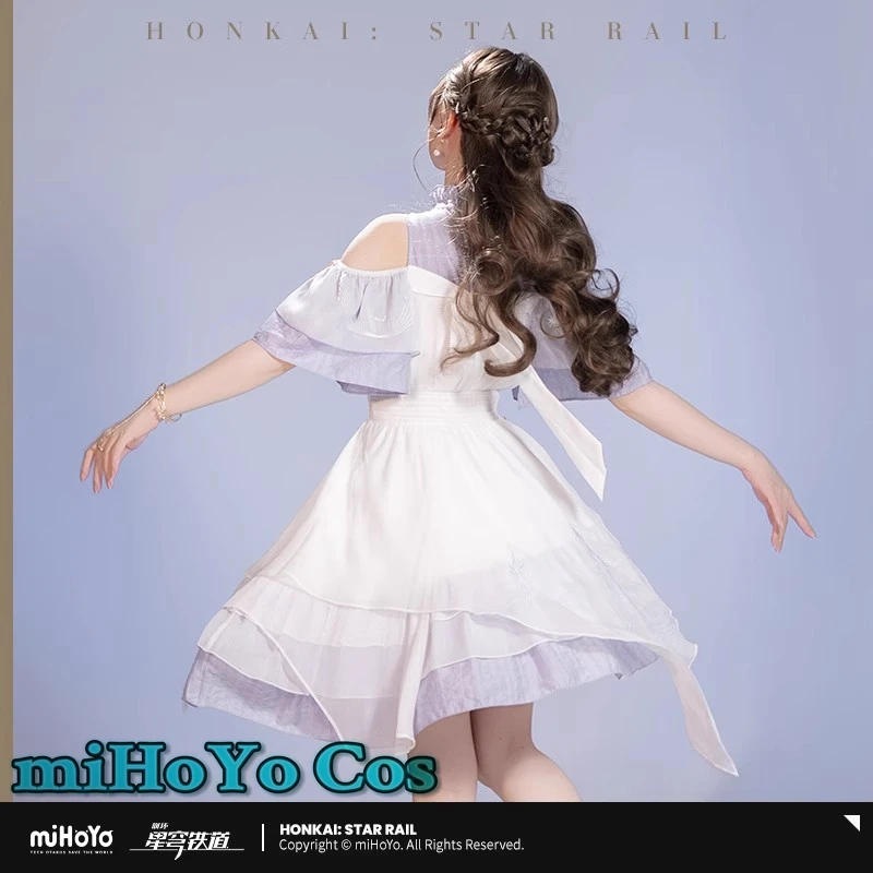 [Autentico] Robin Dress Gioco ufficiale Honkai Star Rail Catena cosplay Accessori per catene in vita Gonna per costume carina per cartoni animati anime