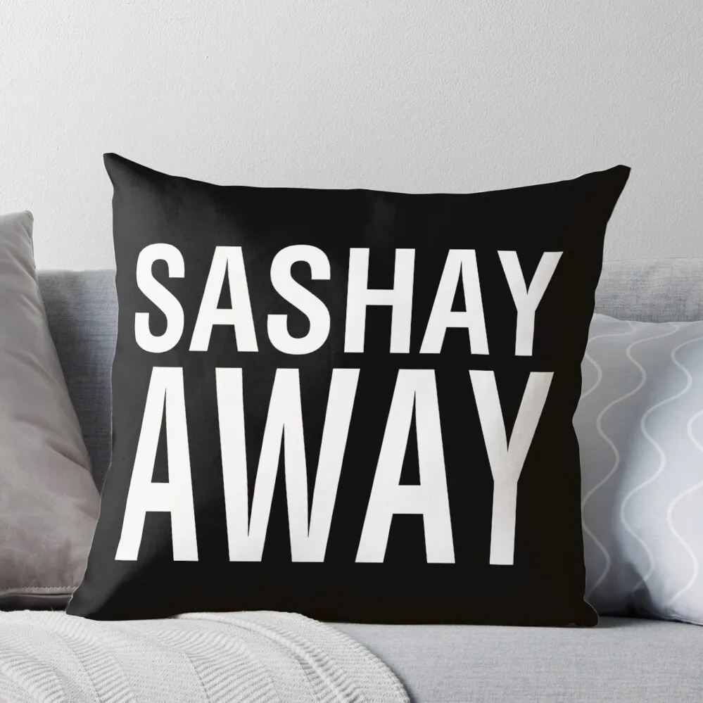 

SASHAY AWAY (WH) Throw Pillow Marble Cushion Cover Pillowcases Cushion Covers Sofa