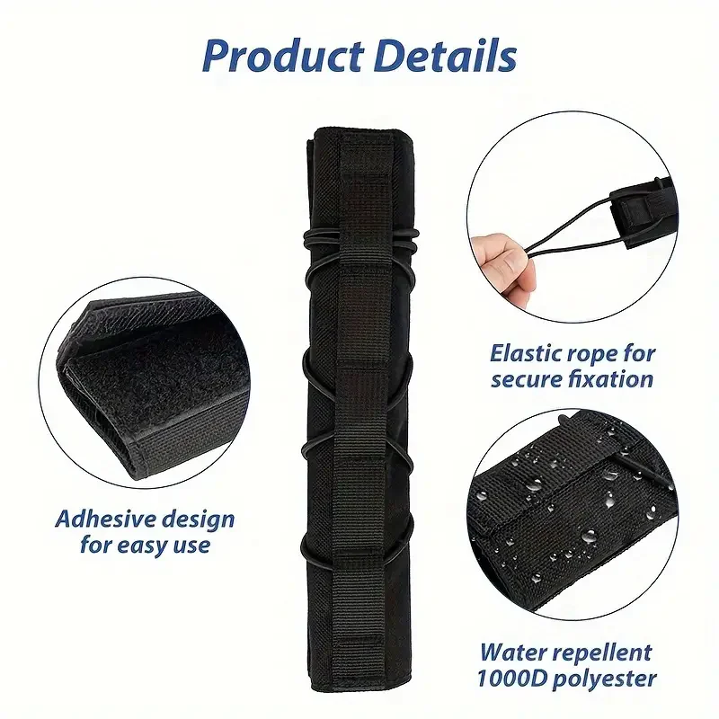 Funda táctica para silenciador de caza con aislamiento térmico - imagen 3