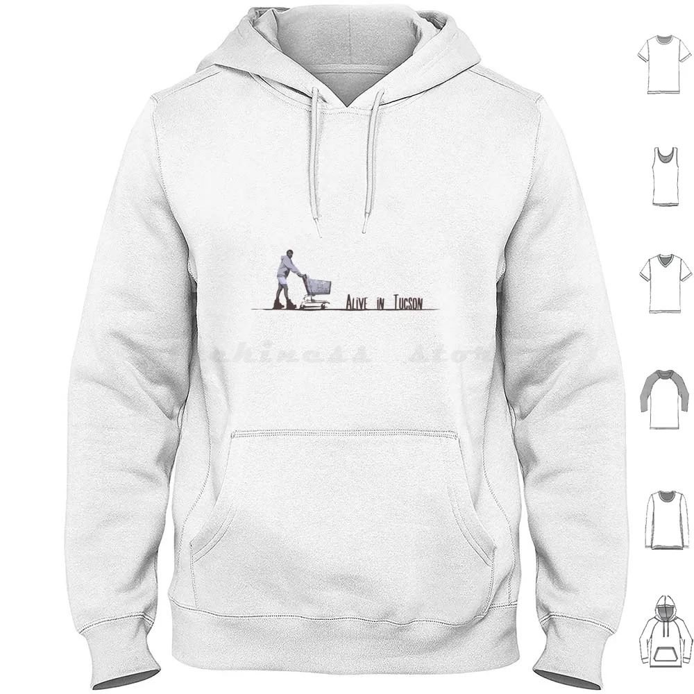 Sweat-shirt à capuche en coton à manches longues Alive In Tucson The Last Man On Earth Tlmoe Tv Tv Show Series In Tucson Tucson Last Man Tandy Phill