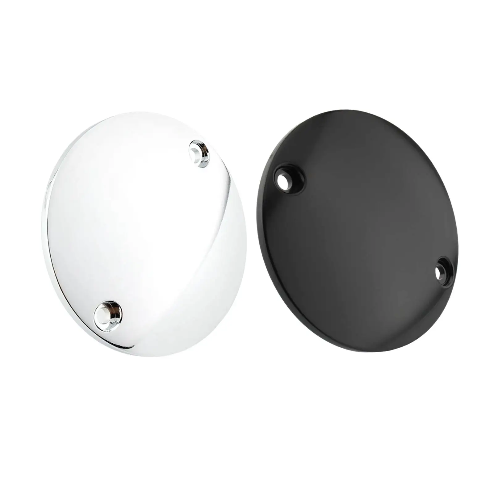 2 Hole Ignition Timer Cover Aluminum Alloy for Harley Xlch 900 Sportster 1971 Easy to Install Replacement Parts Accessories