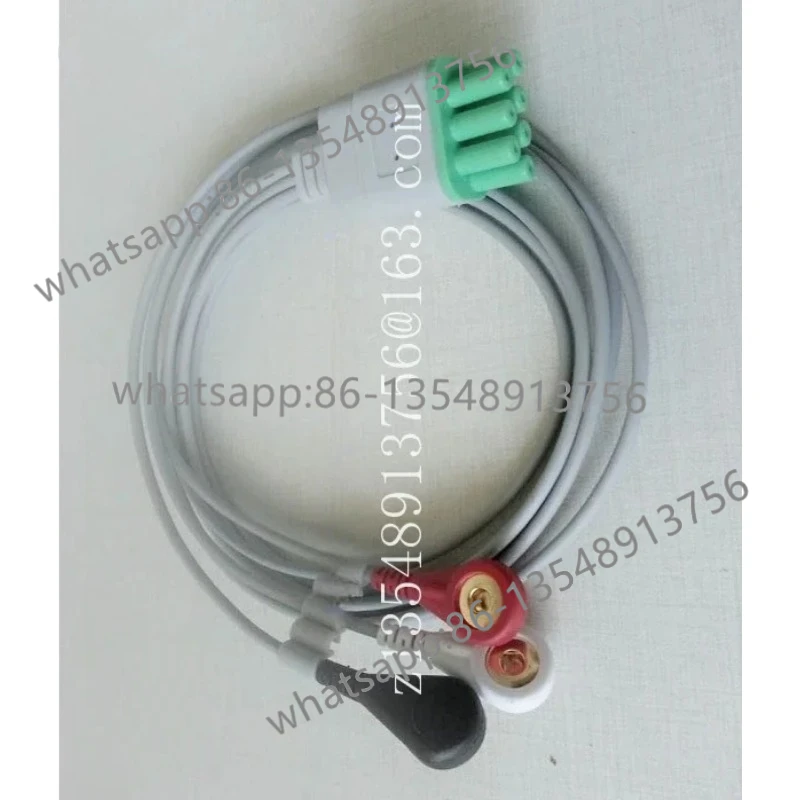 MB526 telemetry box ECG lead line CD200 telemetry line Dynamic ECG lead line Three leads