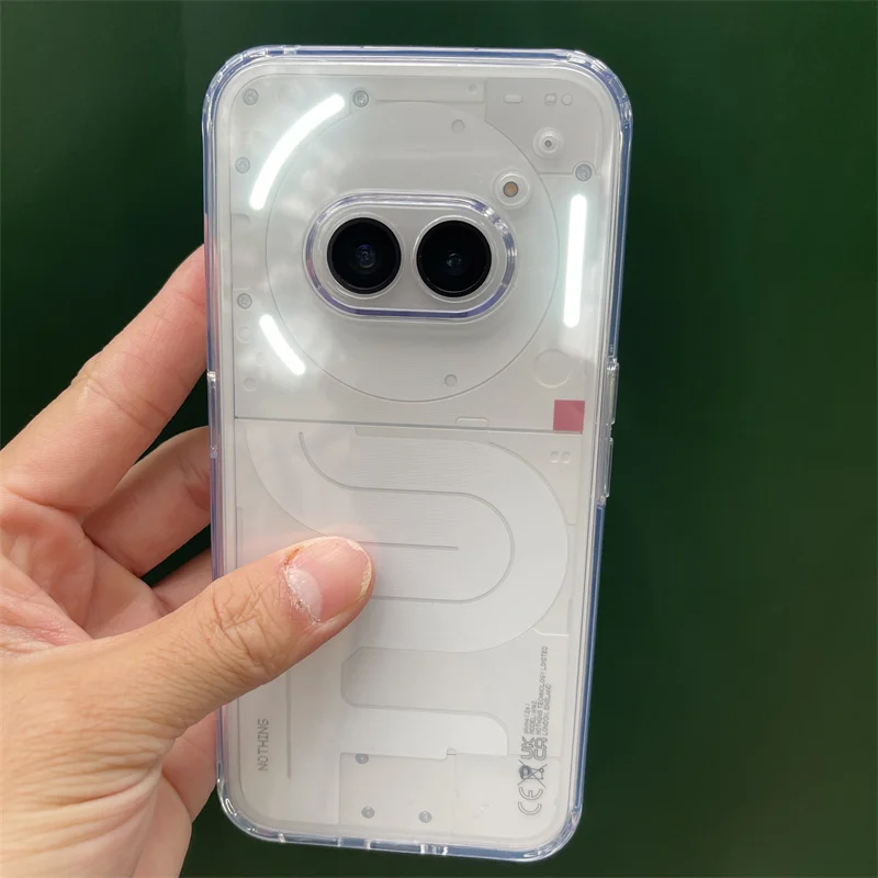 

Crystal Shockproof Case For Nothing Phone 2A A146 TPU Bumper Clear Hard Protective Back Cover for Nothing Phone 2A Phone2A 5G