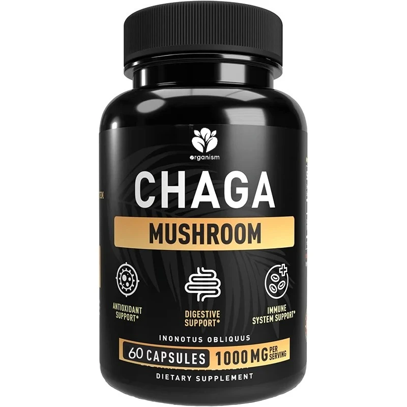 

Капсулы с экстрактом березового гриба | 1500 миллиграммов на порцию | 60 капсул