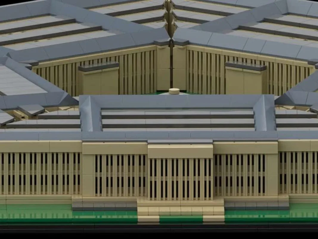 Moc Street View Gebäude Modell Ziegel Fünfeck Technologie Modulare Bausteine Geschenk Weihnachten Spielzeug DIY Set Montage