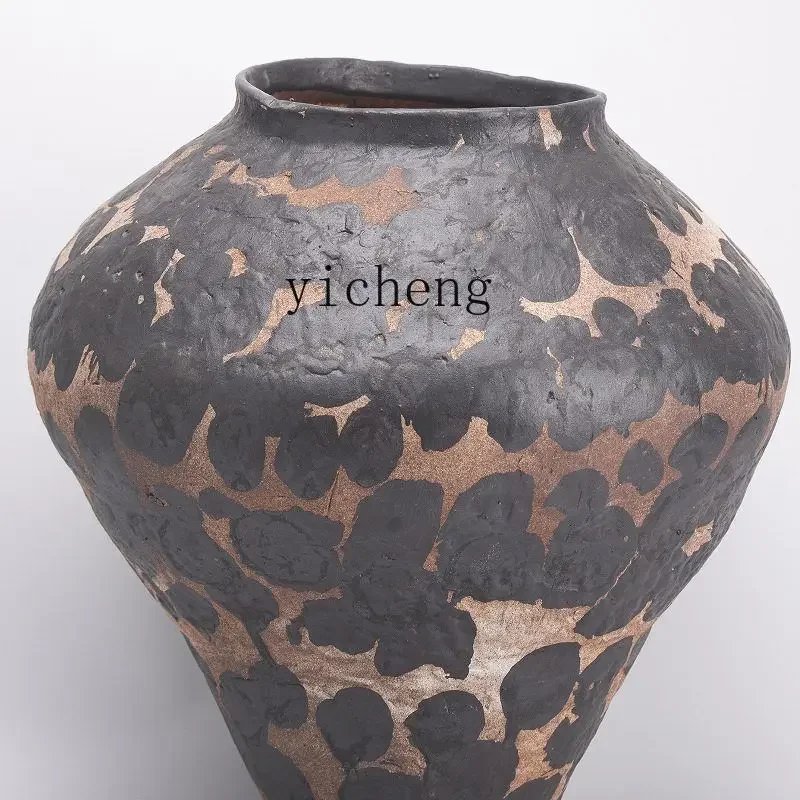D21 Graffiti Hand-painted Ceramic Vase Sales Department Flower Ornaments