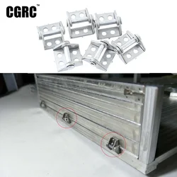 6pcs Metal Trailer Cargo Box Hinge For 1/14 Tamiya RC Truck MAN Benz Scania 1/10 RC Crawler