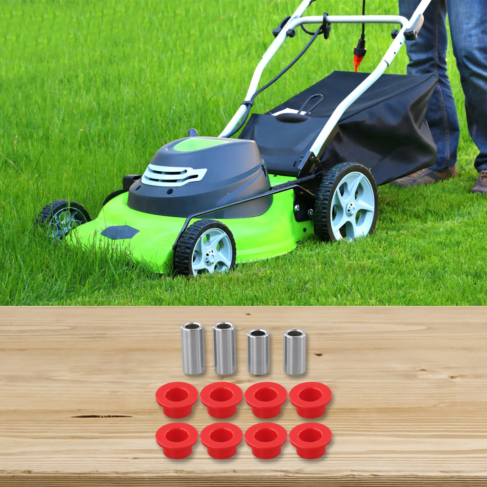 UTV Performance As Shown Bushing Sleeve Easy Installation Optimal Functionality Robust Materials Enhanced Ride Quality