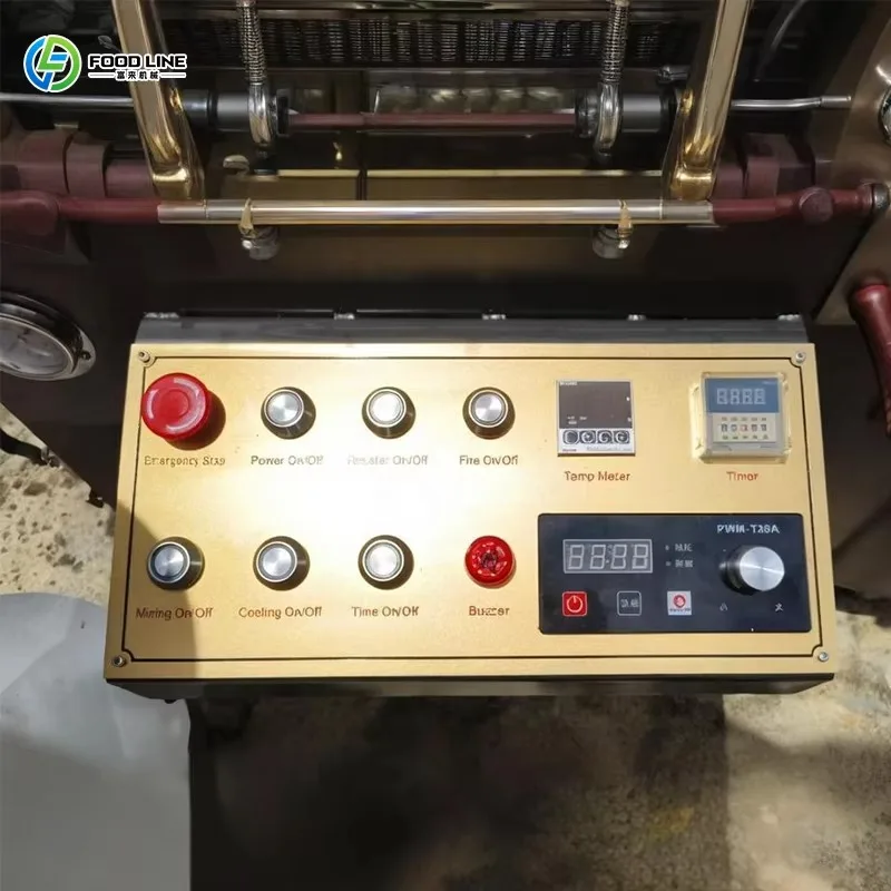 Coffee Bean Roaster, Drum Chamber and Adjustable Timer Control, Coffee Roasting Equipment for Home Coffee Bean Roasting
