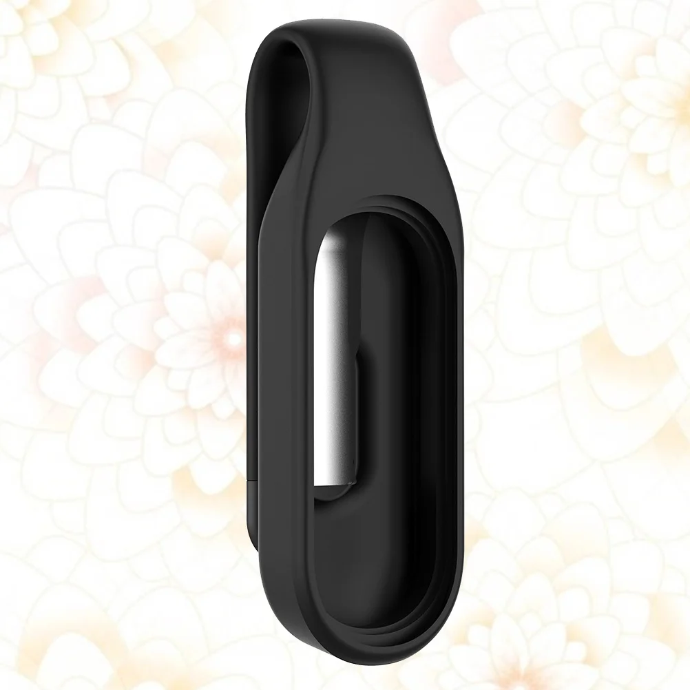 

1Pcs Smart Bracelet Clip-on Buckle Silicone Protective Sleeve Cover for 3 4 Steel Watch Clip-on Buckle Cover