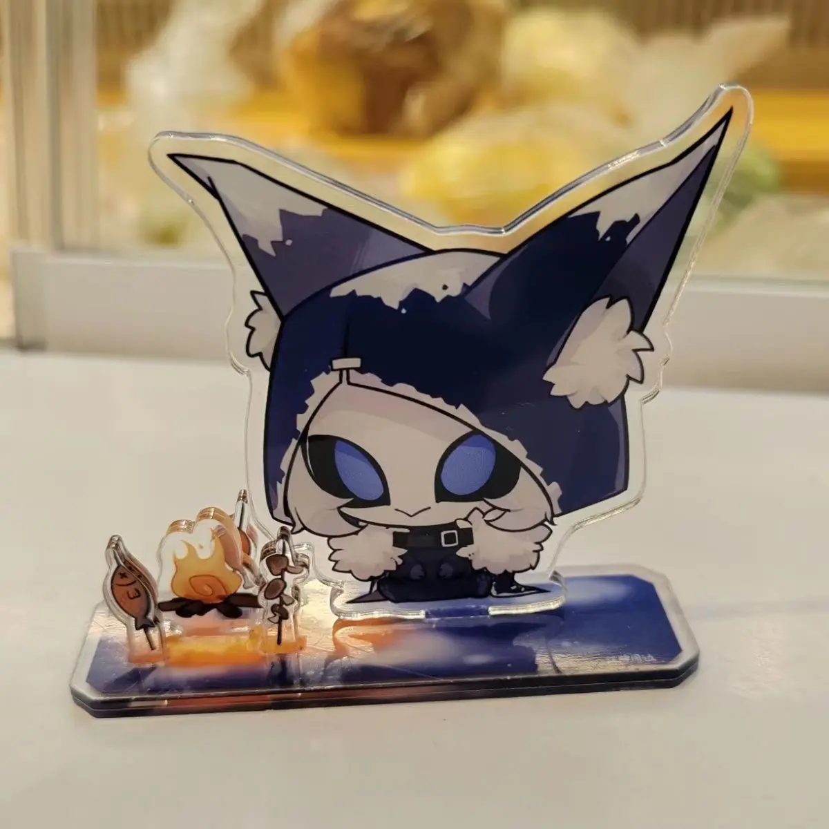 الشخصية الطرفية الخامسة، سلسلة المفاتيح Night Watchman، علامة واقفة من الأكريليك Ita، قلادة الرموز التعبيرية، هدية قلادة لطيفة