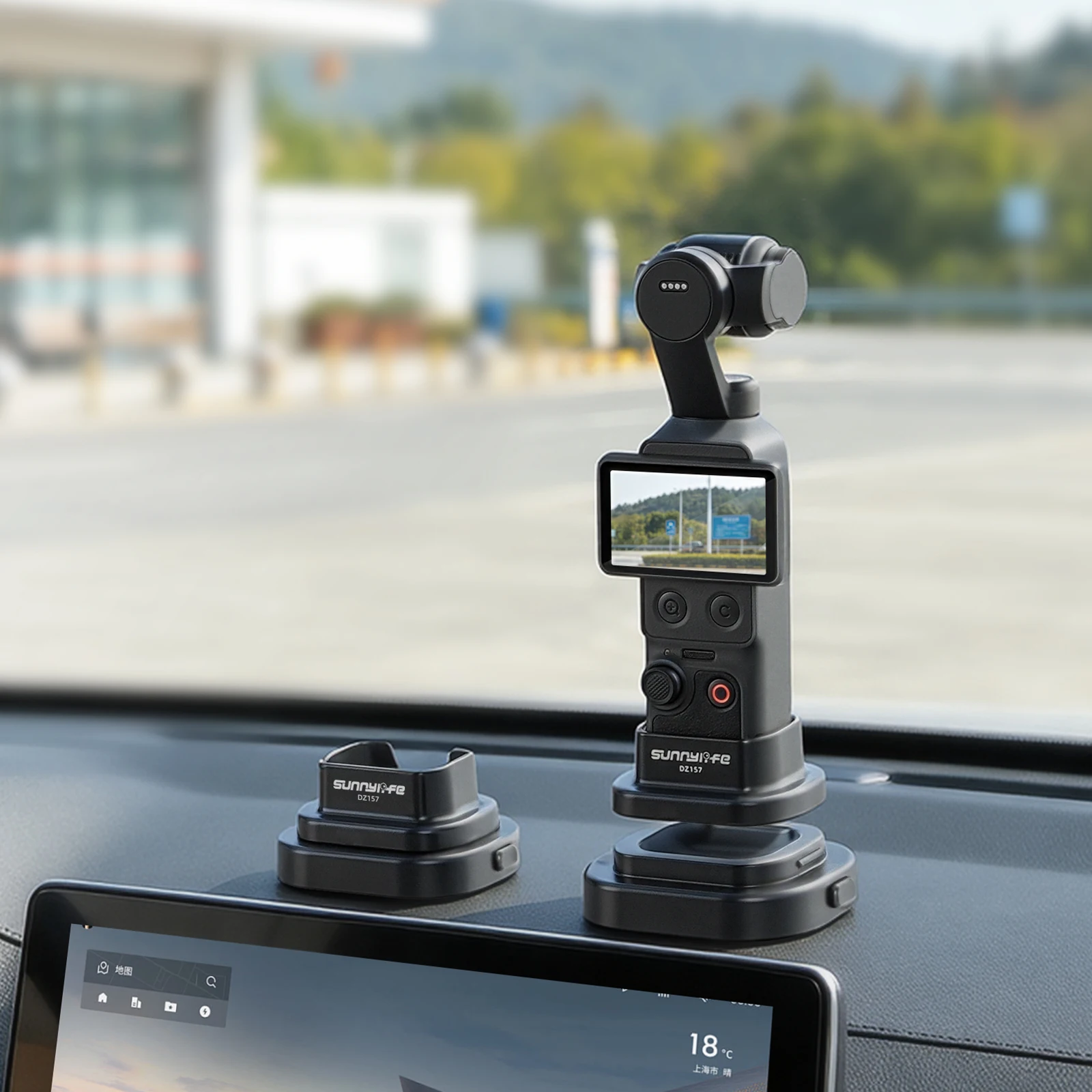 Accesorio para Cámara, Base de Soporte para Auto y Escritorio, Accesorios de Soporte para DJI OSMO Pocket 4/3, Estabilizador de Escritorio