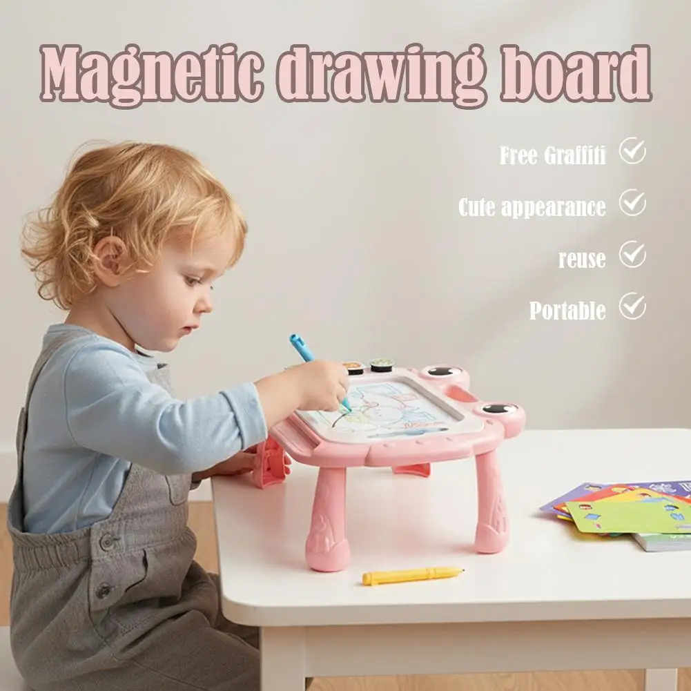 

Magnetic Drawing Board For Children Graffiti Painting Erasable Magnetic Home Painting Toy Art Educational Toy for Kid G5V9